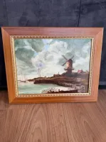 Antiek schilderij Antiek schilderij