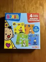 Bumba beroepen puzzels 4 x 6 stukjes in doos