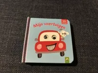 Kartonboek met flapjes Mijn voertuigen vanaf 12 mnd