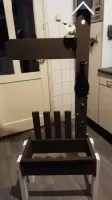 een eigengemaakte plantenbak te koop