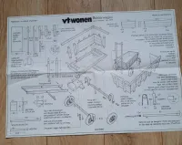 Bouwtekening van een bolderwagen