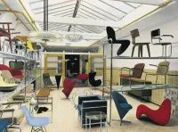 Interior Vintage Design Furniture Store in Amsterdam